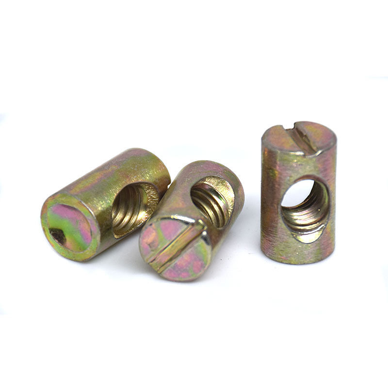 Zi Rui Supply Chain. Brass Cross Dowel Barrel Nut Threaded Cross Head