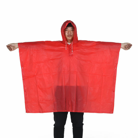 Picture of PEVA adult poncho