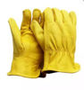 Picture of Natural sheepskin shipyard workshop operation outdoor sports protective safety gloves