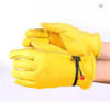 Picture of Strong and Durable Natural Leather Comfortable Non-Slip Wrist Adjustment Work Sports Safety Gloves