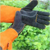 Picture of Factory direct supply comfortable cowhide barbecue microwave oven gardening welding protective safety gloves