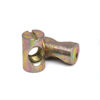 Picture of Brass Cross Dowel Barrel Nut Threaded Cross Head Hammer Barrel Nut Dowel Nuts