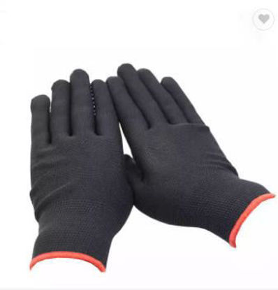 Picture of 2022 new Metallurgy non-slip single-sided PVC spotted gloves labor construction construction handling operation cotton yarn co