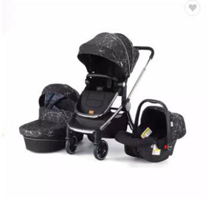 Picture of Multi functional stroller high end multi-functional stroller folding travel system 3-in-1 stroller